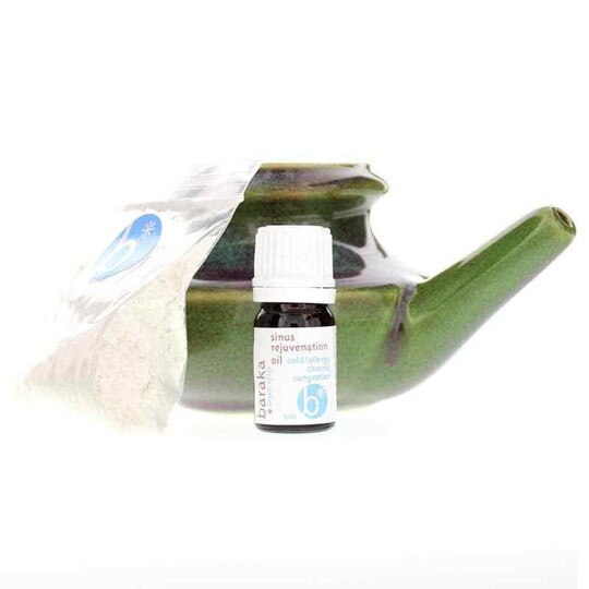 Sinus Care Kit w/ Sea Salt & Sinus Oil, BKA